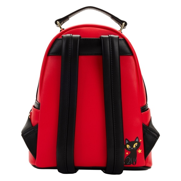 hocus pocus binx pocket mini backpack Tarot Card Mini-Backpack Loungefly Disney Hocus Pocus Binx (Plush Pocket) Mini Backpack New Loungefly Disney Hocus Pocus Sisters